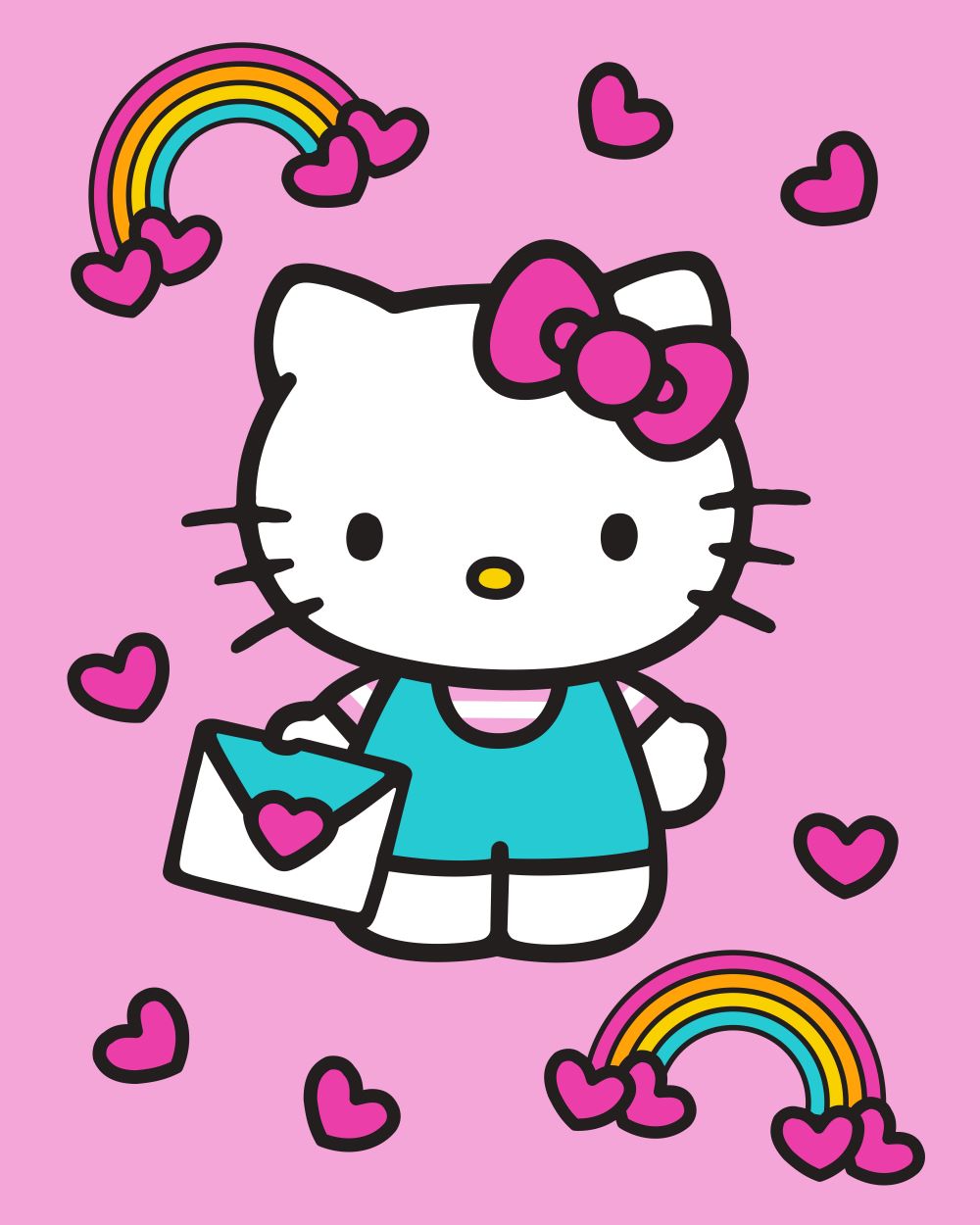 BLANKET - HELLO KITTY BABY KISS - 40"x50"-hotRAGS.com