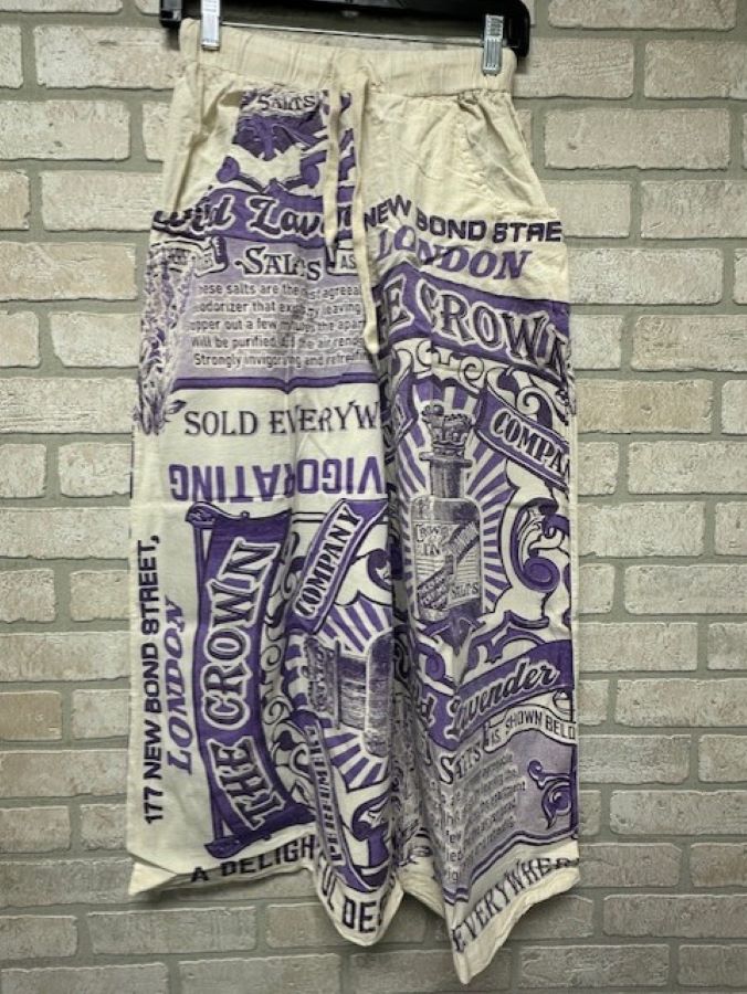 Pant - Recycled Cotton Lavendar