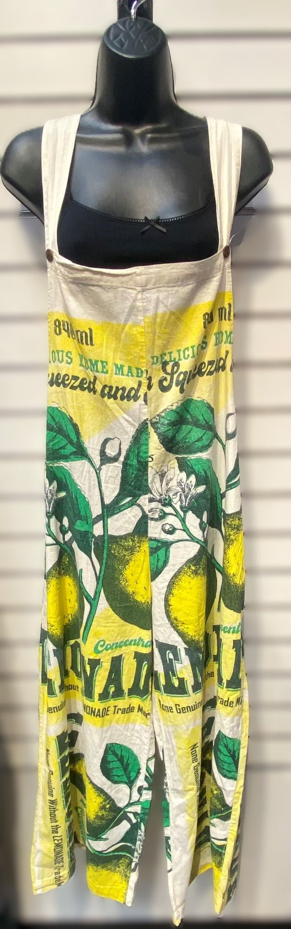 Overall - Wide Leg Recycled - Lemons