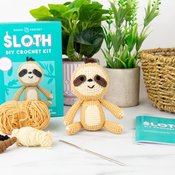 Crochet Kit - Sloth DIY-hotRAGS.com