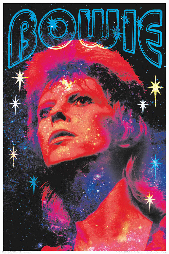 Poster - Blacklight Bowie