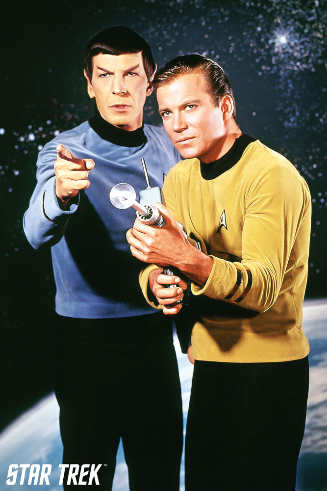 Poster - Star Trek Kirk And Spock
