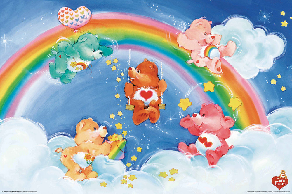 Poster - Care Bears Rainbow