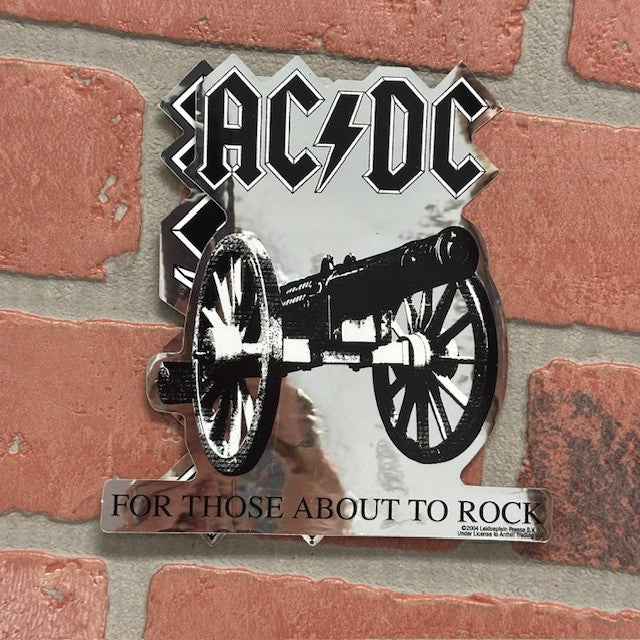 Sticker- AC/DC About To Rock