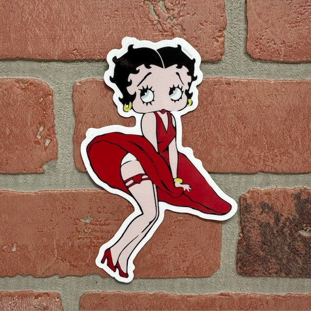 Sticker - Betty Boop Dress