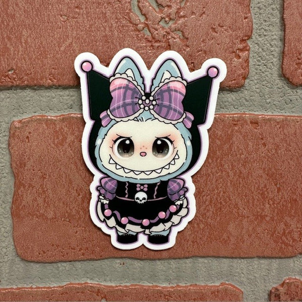 Sticker Labubu Kuromi