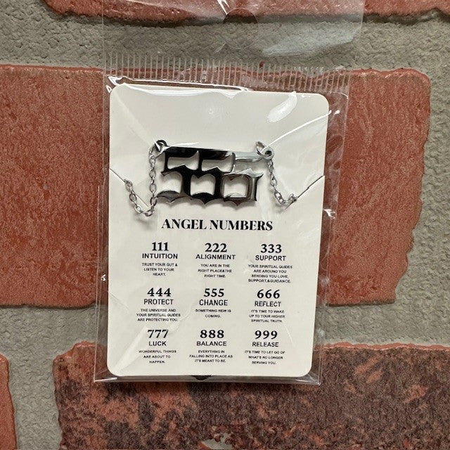 Necklace - Angel 555 - Silver