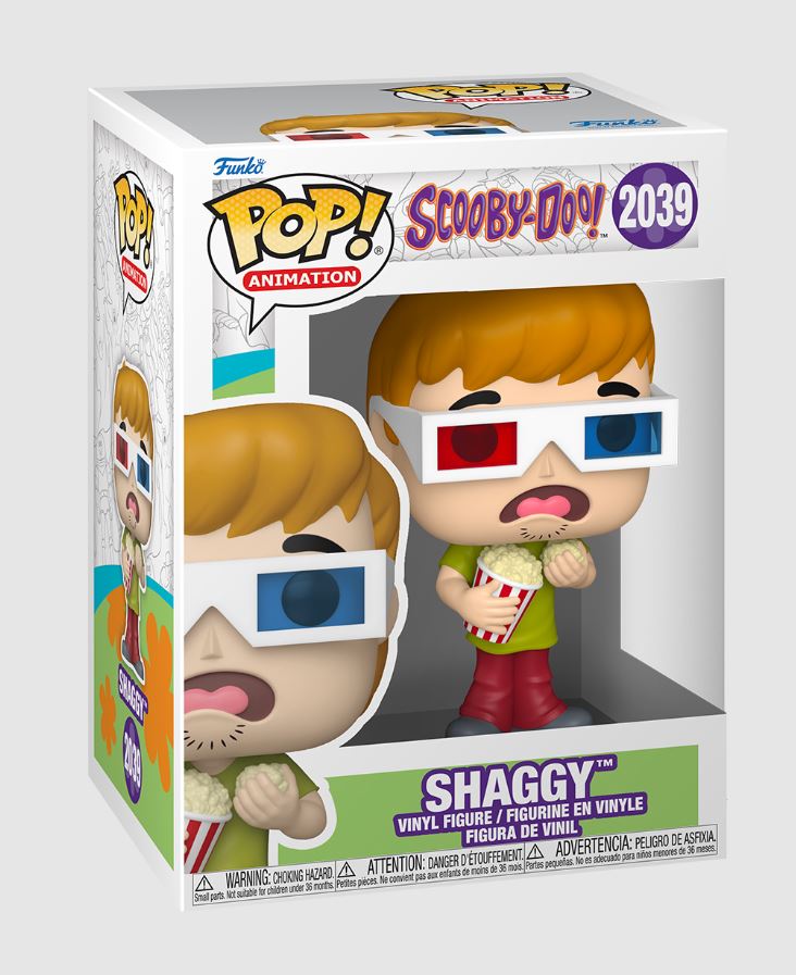 Funko Pop! Shaggy with 3D Glasses - Scooby Doo S4 Shaggy