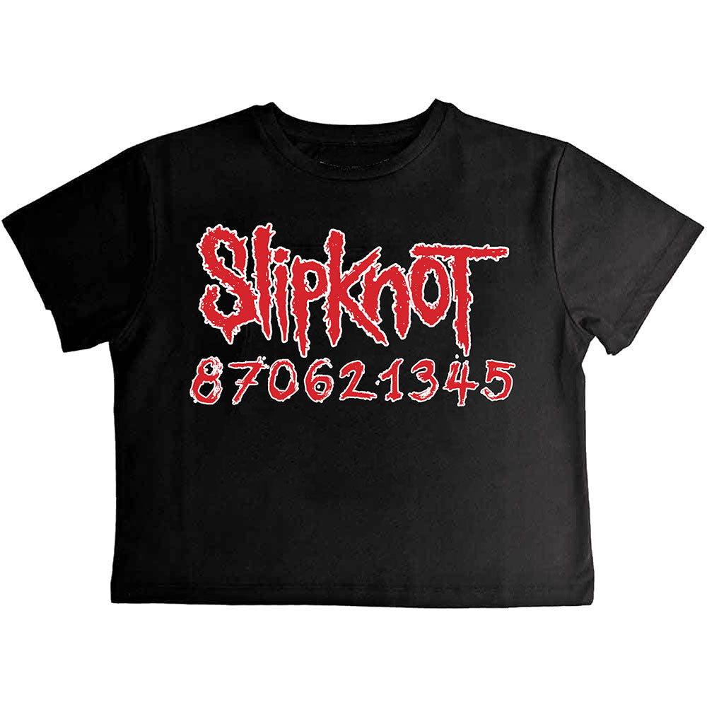 T Shirt - Crop Slipknot - Don't Ever Judge Me