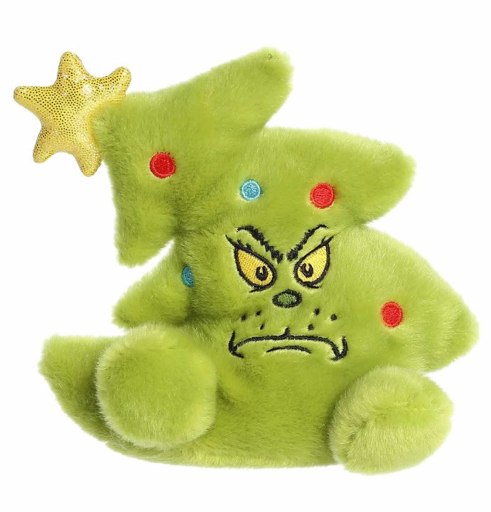 Plush - Grinch Tree 5in Palm Pal