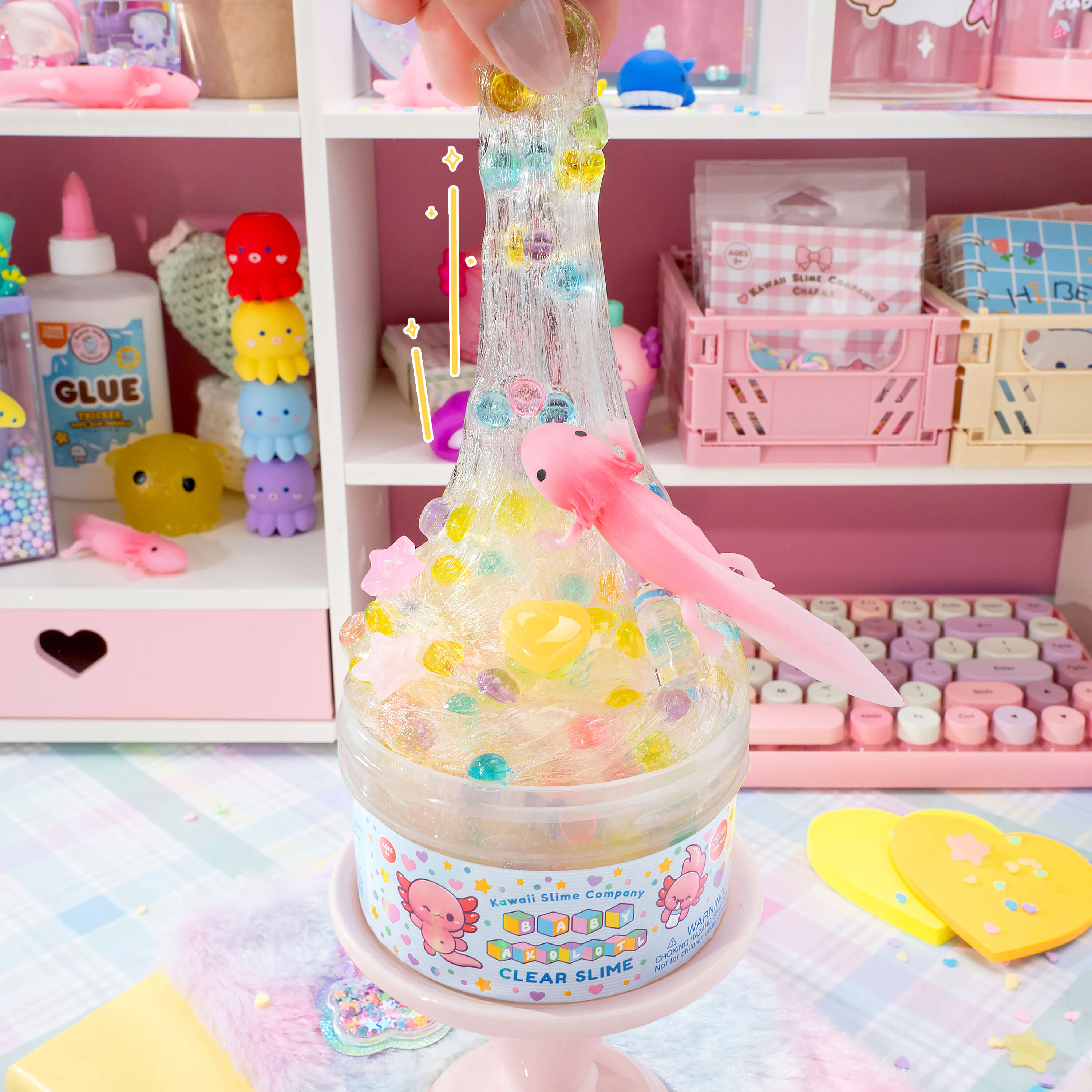 Slime Candy - Baby Axolotl Slime - hotRAGS.com