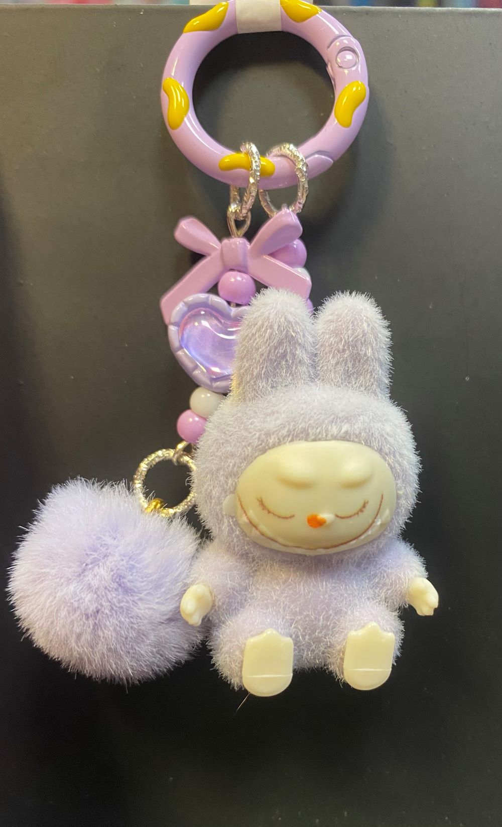 Keychain - Labubu Purple - hotRAGS.com