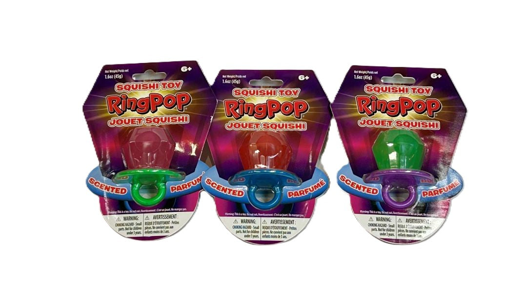 Toy - Squish Ring Pop Scented - hotRAGS.com