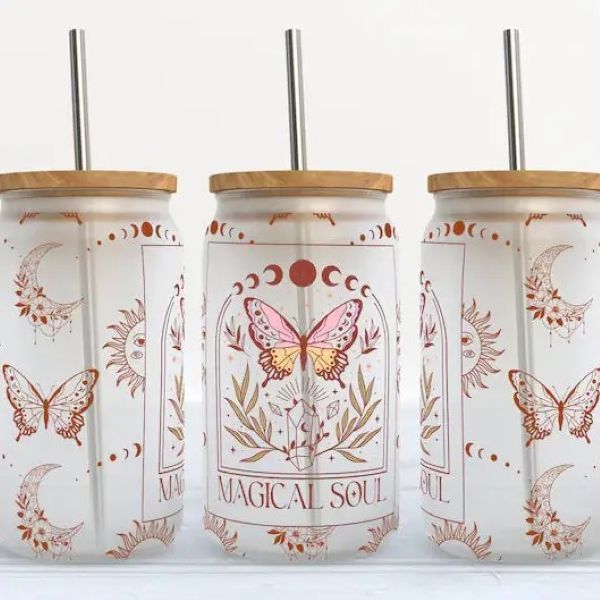 Glass Tumbler - Magical 16oz