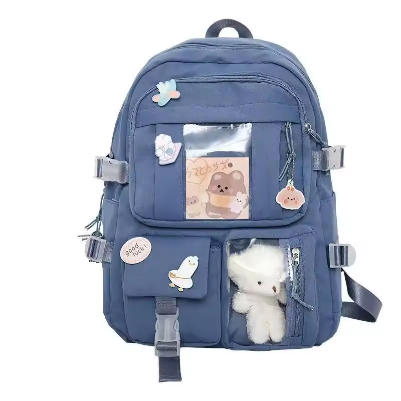 Backpack - Multi Pocket - Blue - hotRAGS.com