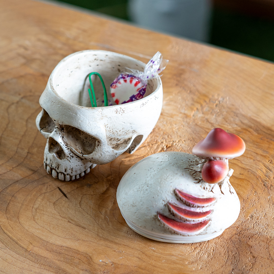 BOX - MUSHROOM SKULL