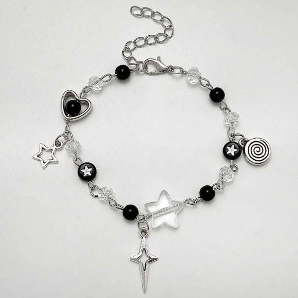 Bracelet - Bead Heart Star Anime - hotRAGS.com