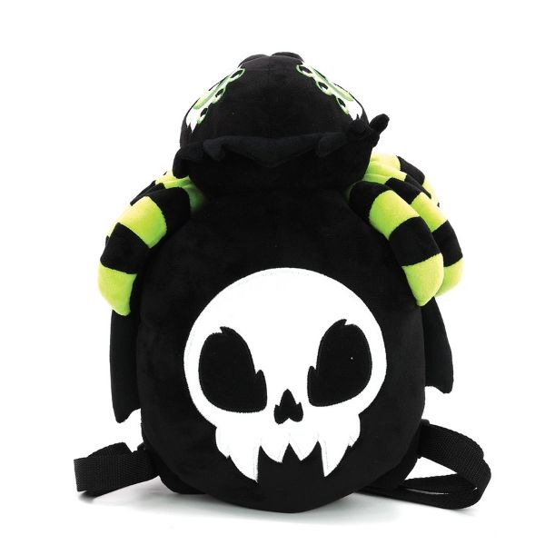Backpack - Gothic Spider Glow In The Dark