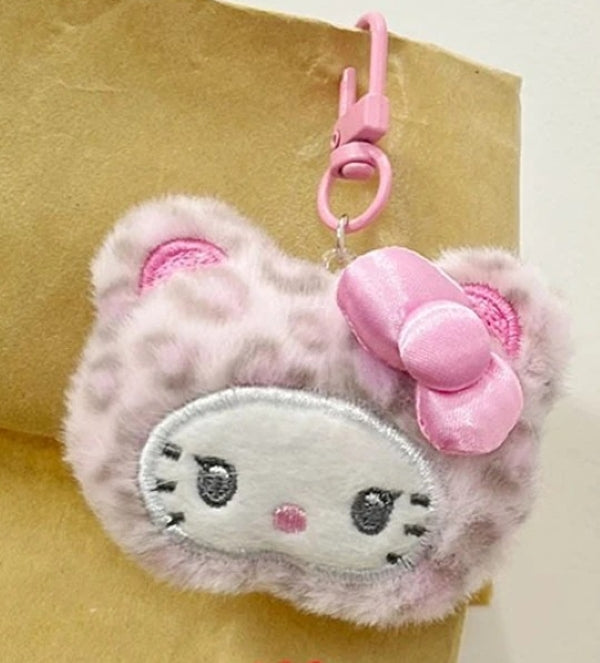Keychain - Hello Kitty Leopard - Pink - hotRAGS.com