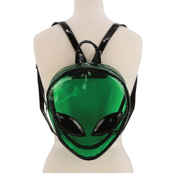 Backpack - Alien Clear Green