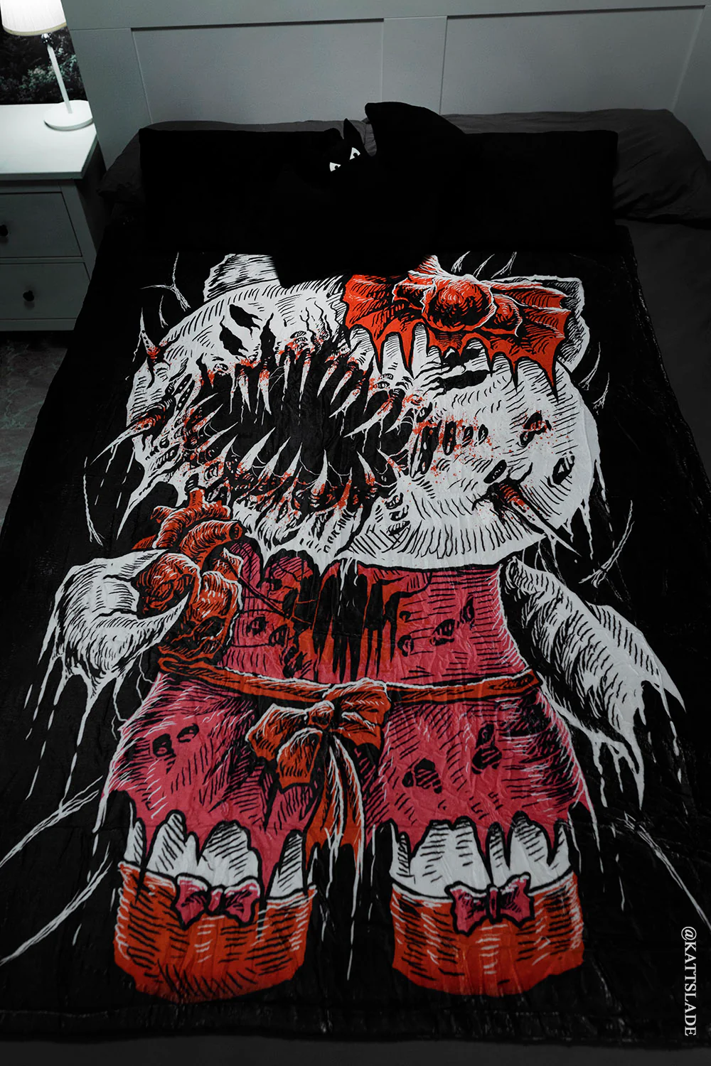 Blanket - Hell Kitty - hotRAGS.com