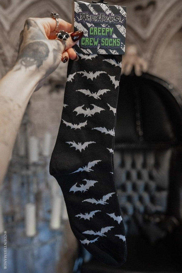 Socks - Creepy Bats