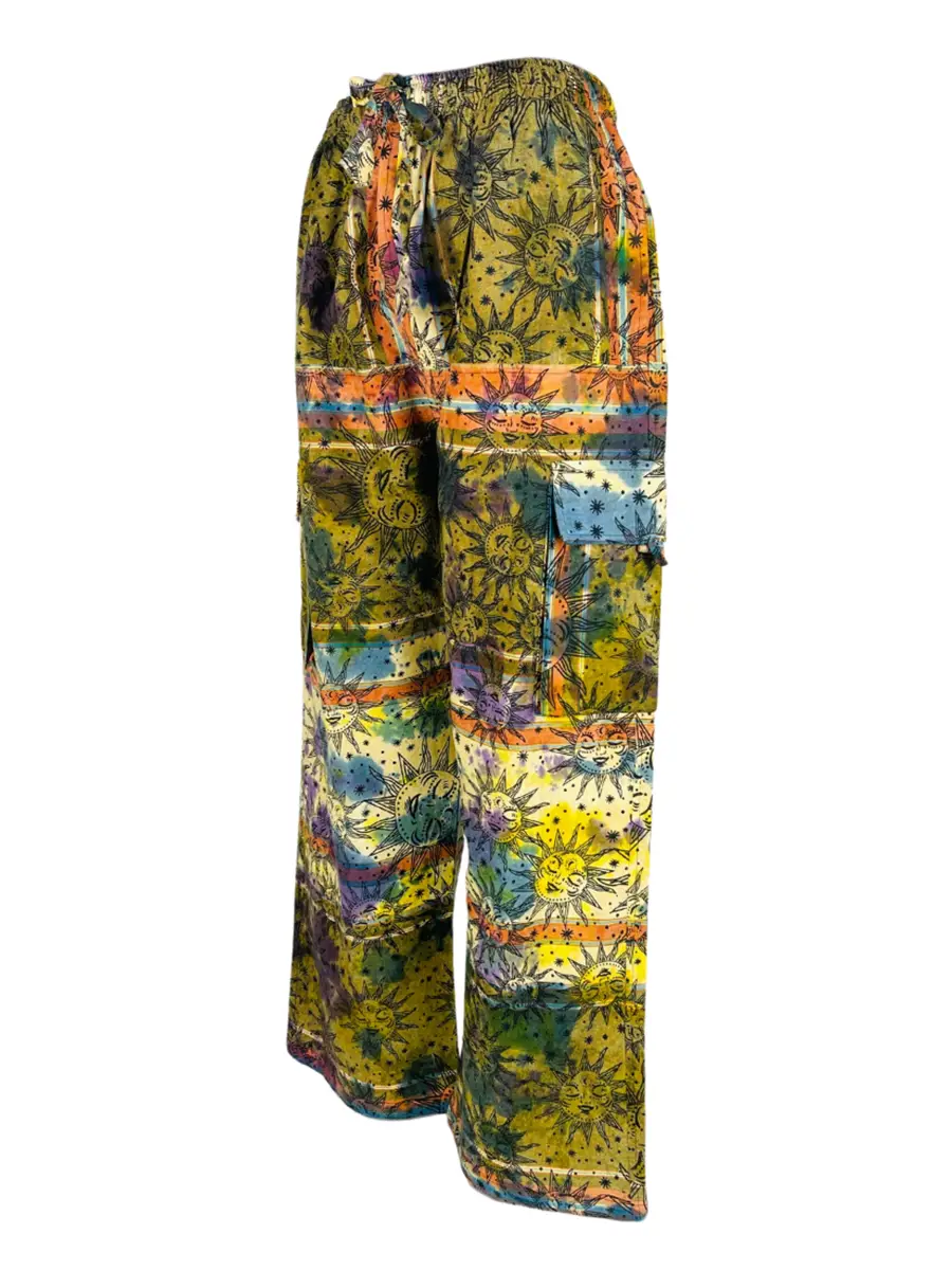 Pant - Celestial Sun Moon Boho