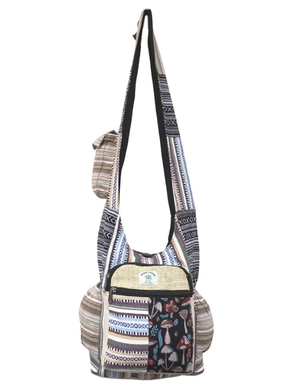Bag - Mushroom Tribal Embroidered