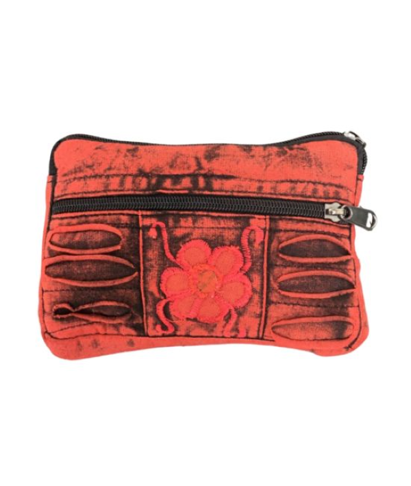 Coin Purse - Daisy Embroidered - Assorted - hotRAGS.com