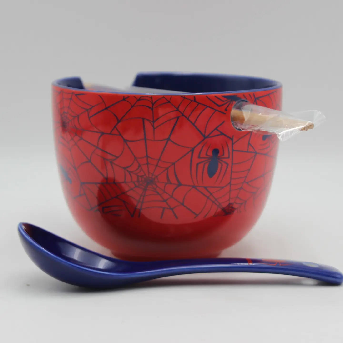 Ramen Bowl - Spiderman Webs - hotRAGS.com