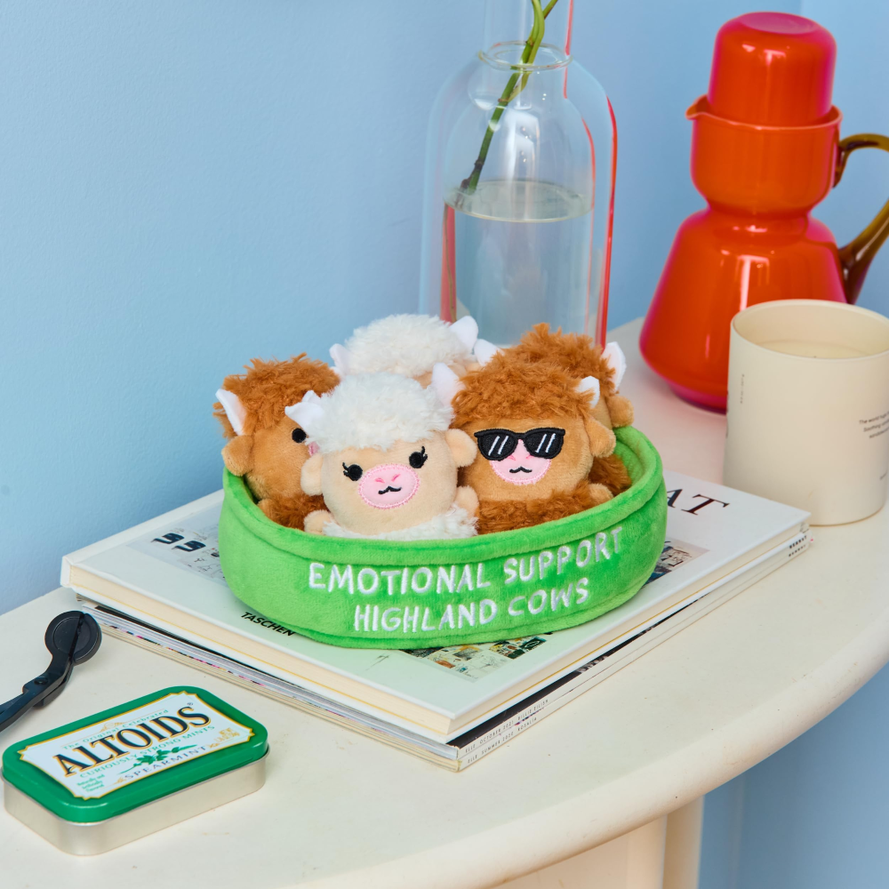 Plush - Emotional Support Highland Cows