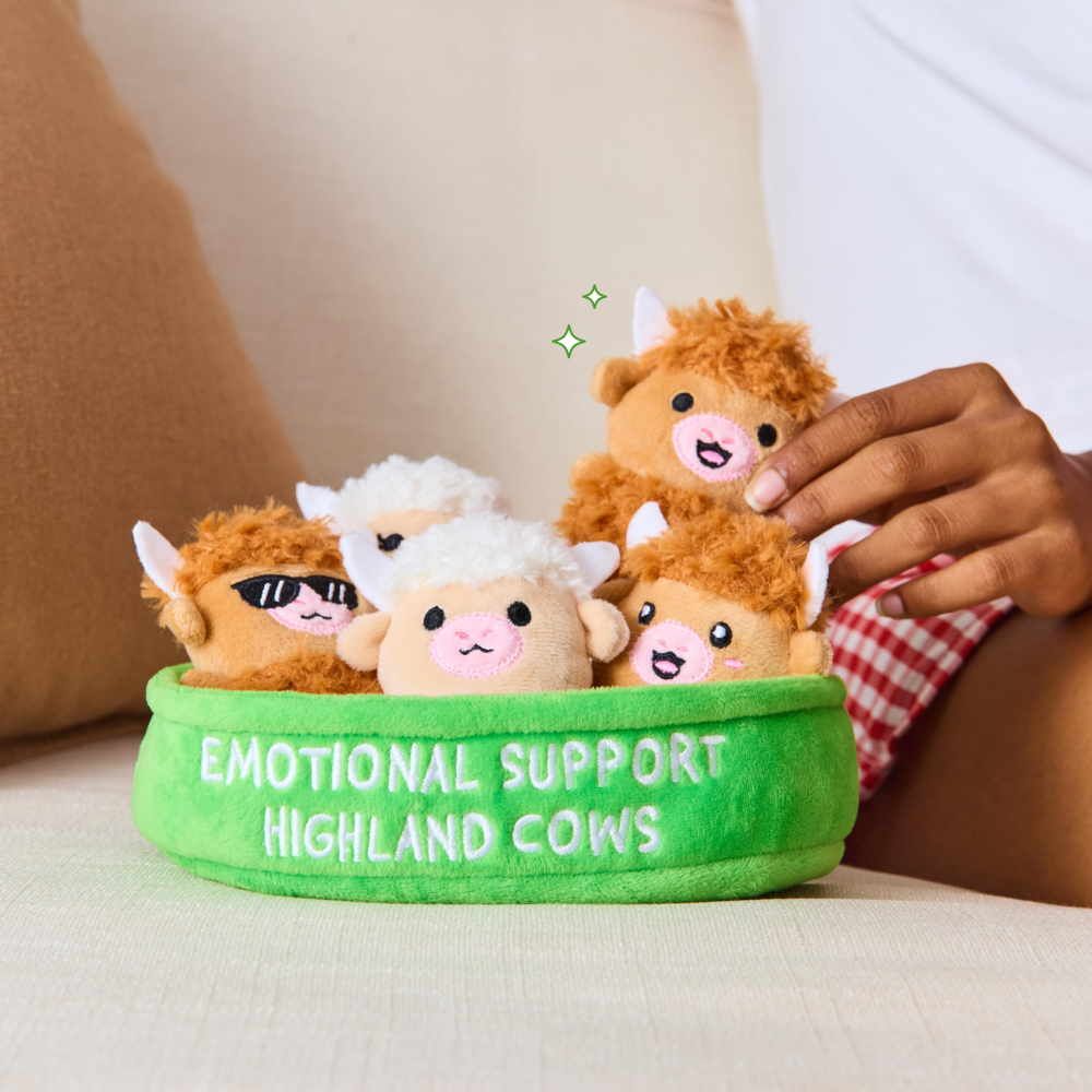Plush - Emotional Support Highland Cows