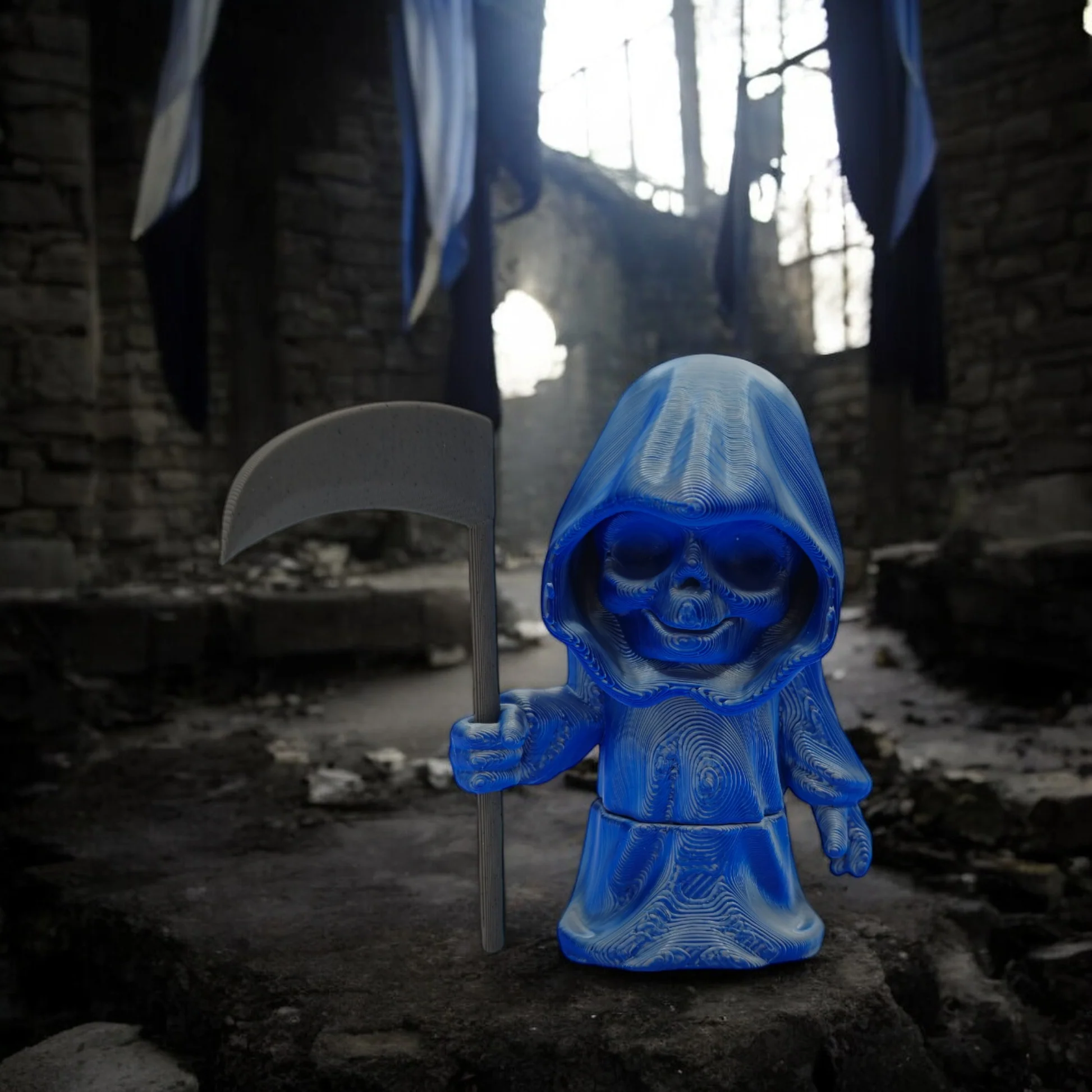 Toy - 3D Creeper Grim Reaper