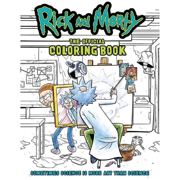 Coloring Book - Rick Morty - hotRAGS.com