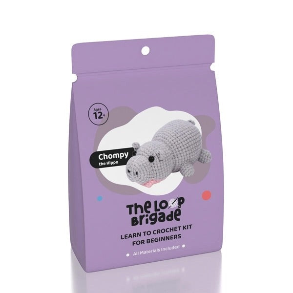 Toy - Crochet Mini Hippo - hotRAGS.com