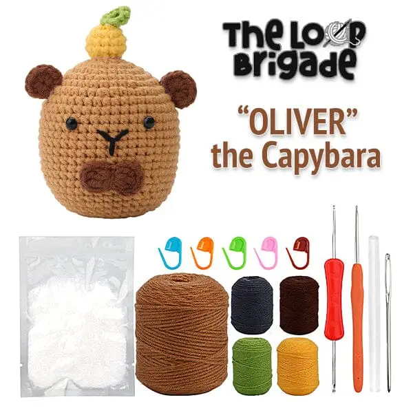 Toy - Crochet Mini Capybara - hotRAGS.com