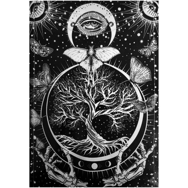 Tapestry - Tree Butterfly Sun - hotRAGS.com