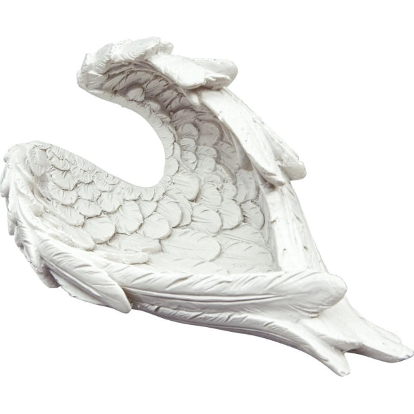 Statue - Bowl Angel Wings 5x3"