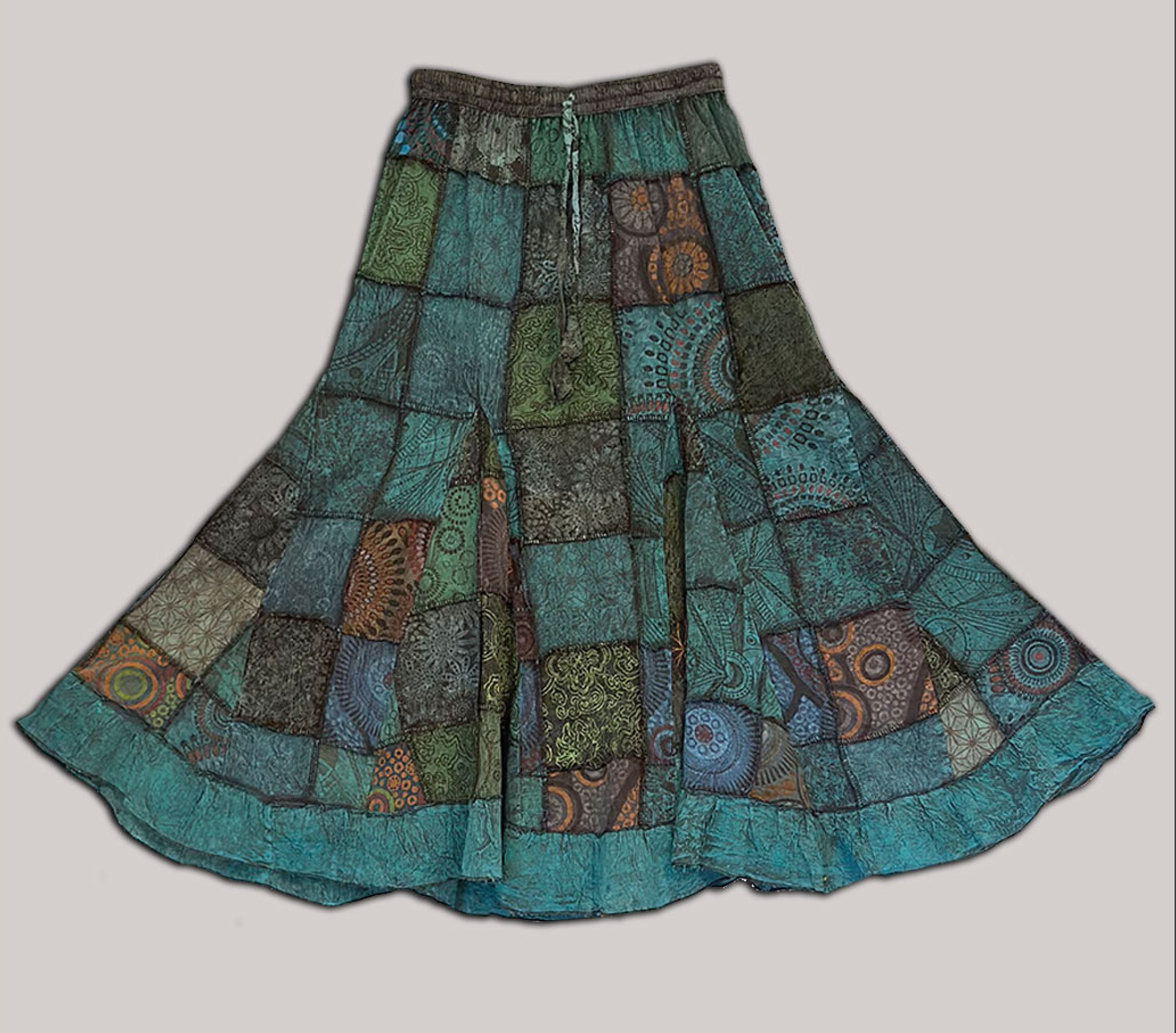 Skirt - Maxi Patchwork