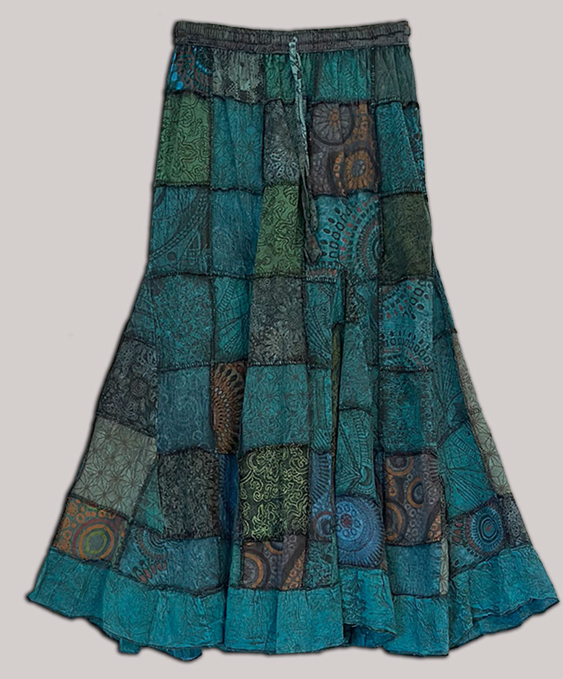 Skirt - Maxi Patchwork