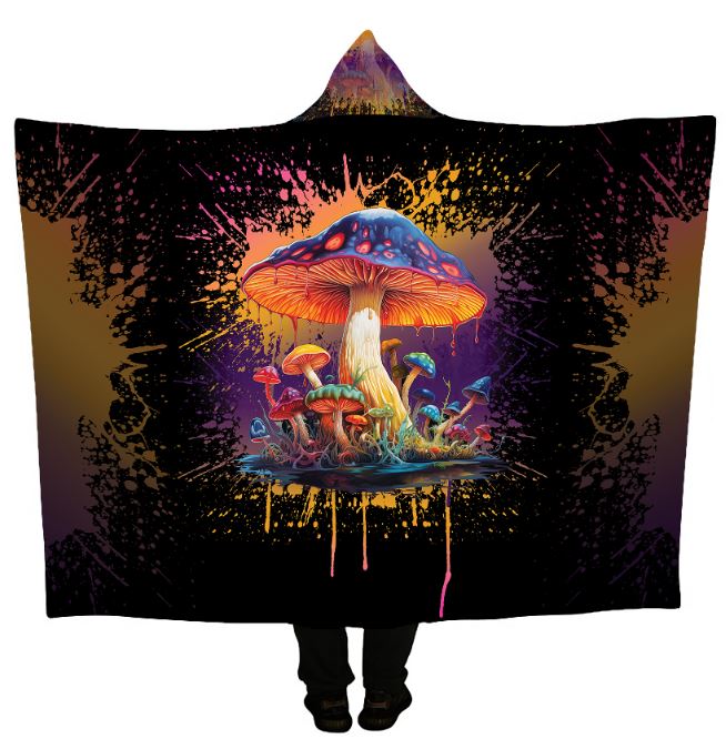 Blanket Robe - Mushroom