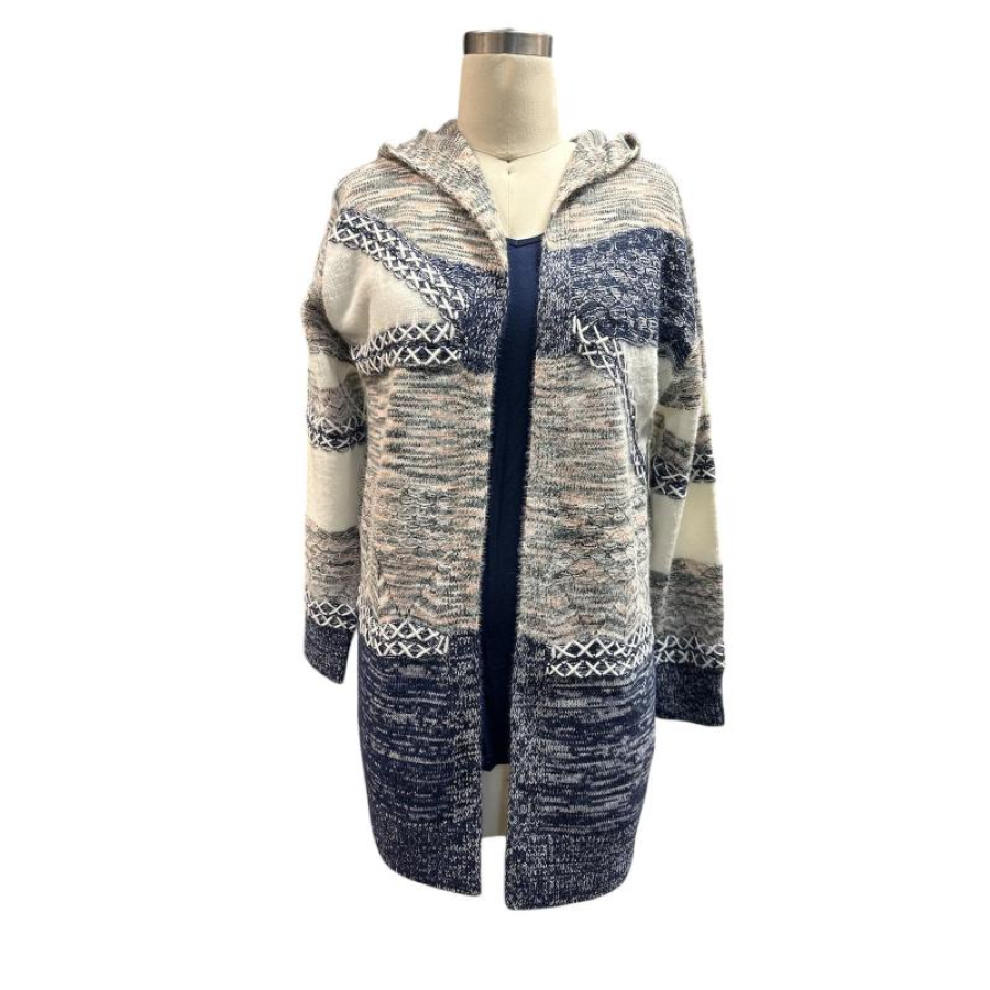 Sweater - Cardigan Nepal - Blue - hotRAGS.com