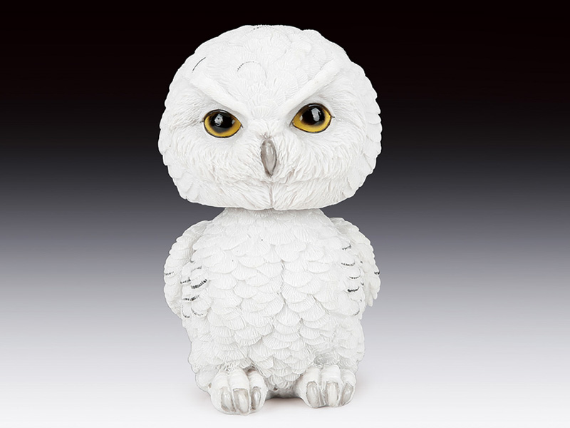 Statue - Owl White - hotRAGS.com
