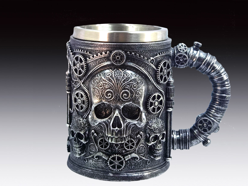Mug - Skull Punk - hotRAGS.com