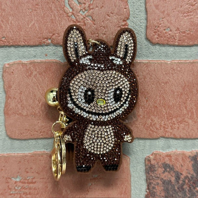Keychain - Monster Bling Brown