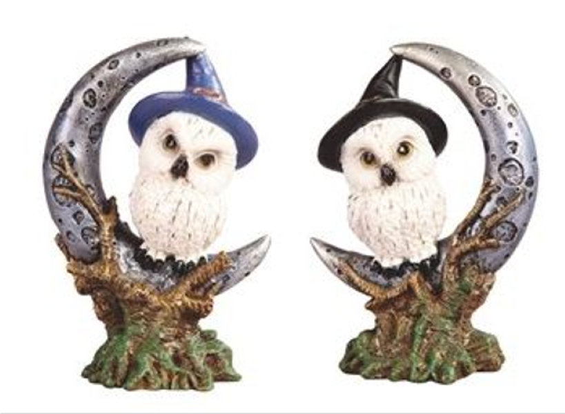 Figure - Owl On Moon - hotRAGS.com