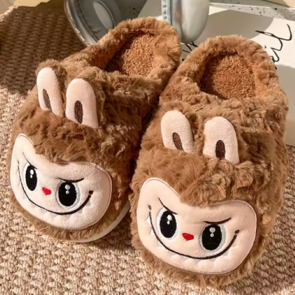 Slippers - Monster Brown 7.5-8