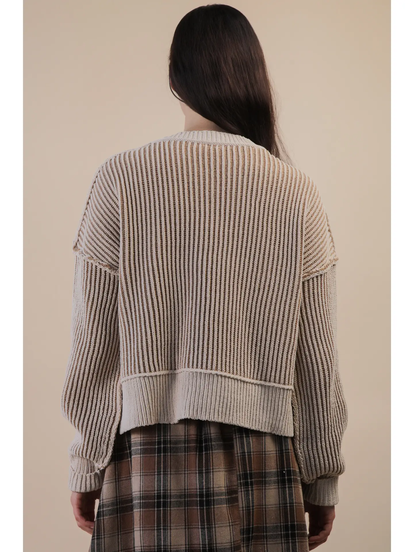 Sweater - Two Toned Stripe