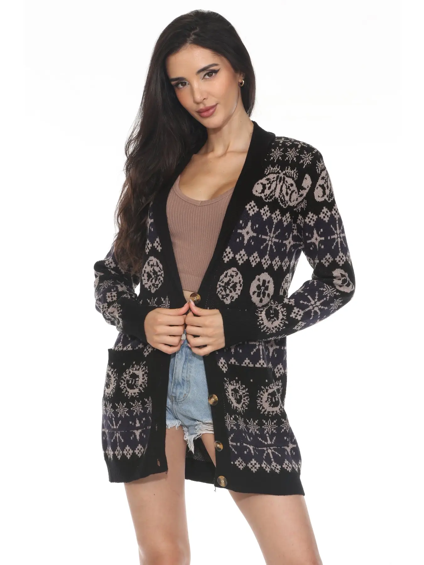 Cardigan - Fair Isle Celestial