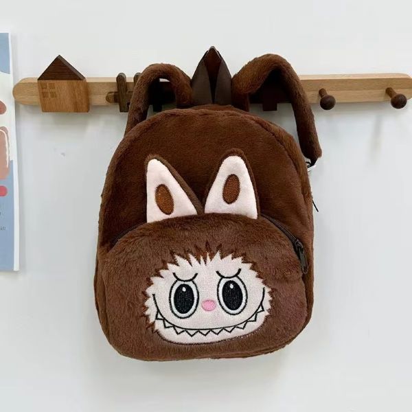 Backpack - Monster Plush - Brown